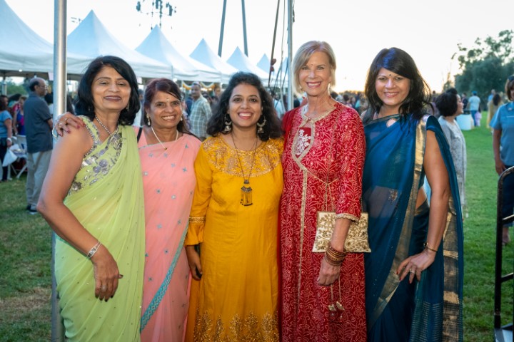 LA County Supervisor Janice Hahn attends Diwali at Don Knabe Park in Cerritos, Saturday, Oct. 8, 2022. (Photo by Michael Owen Baker)