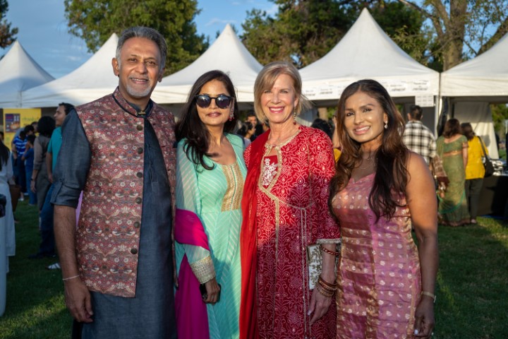 LA County Supervisor Janice Hahn attends Diwali at Don Knabe Park in Cerritos, Saturday, Oct. 8, 2022. (Photo by Michael Owen Baker)